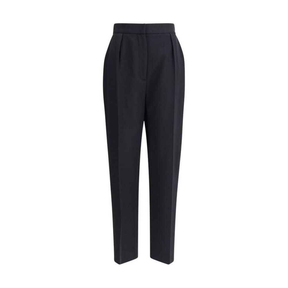 Balmain Tailored StraightLeg Pants Women Black Jeans & Pants